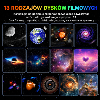 Lampuni Nova - Projektor Gwiazd 13 w 1