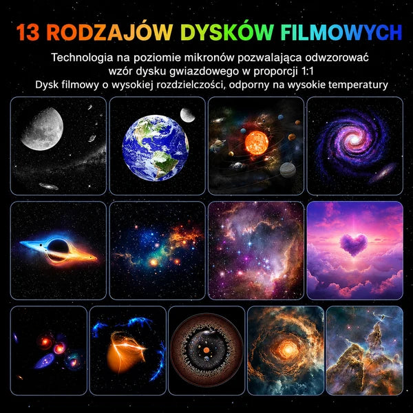 Lampuni Novaa - Projektor Gwiazd 13 w 1