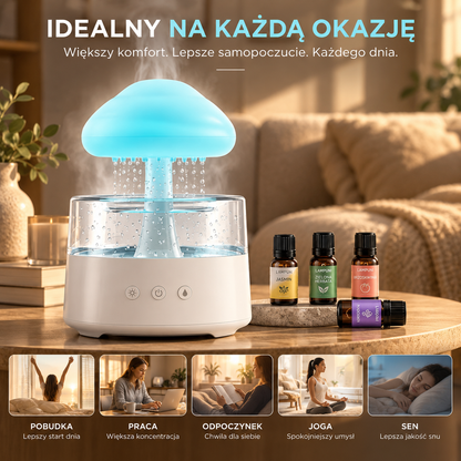 Lampuni Grzybuś – Magiczny Grzybek z Efektem Deszczu